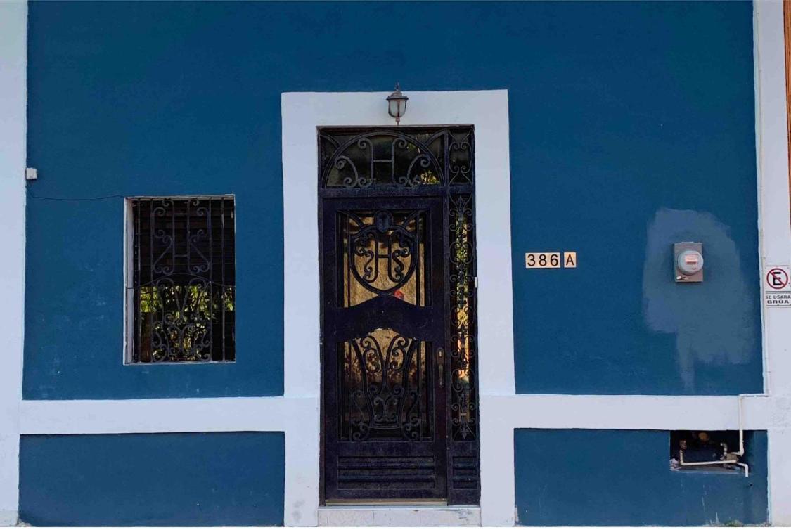Casita Azul Colonial En El Centro De Merida. Exterior photo